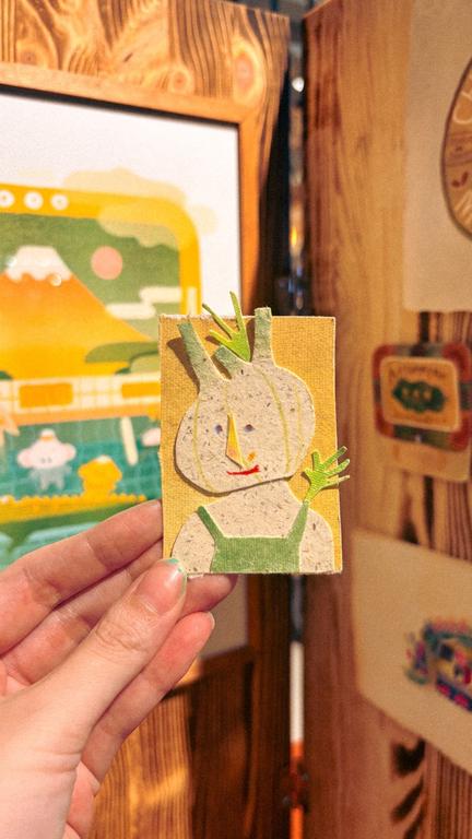 Portrait card in the gallery