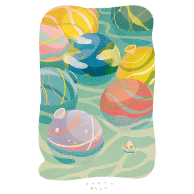 Peachtober 2024: DAY 12. EARTH
