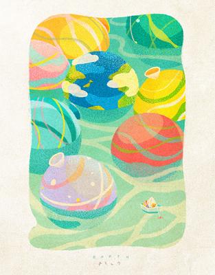 Peachtober 2024: DAY 12. EARTH